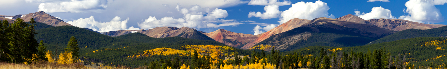 Colorado Rocky Mountains in Fall