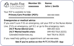 Colorado Medicaid Card