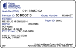 Missouri Medicaid Card