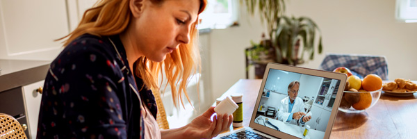 woman on laptop